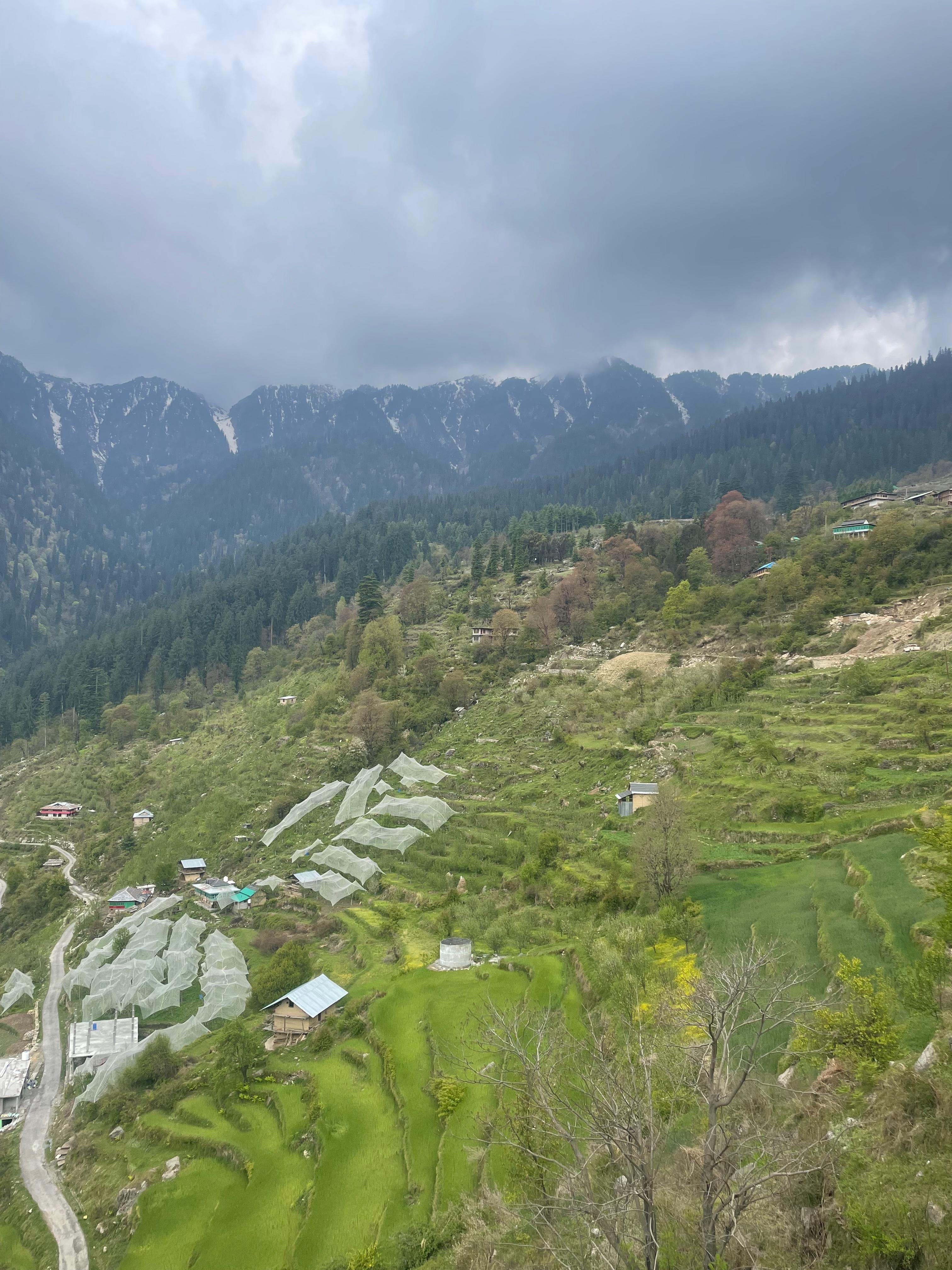 Tirthan valley view point