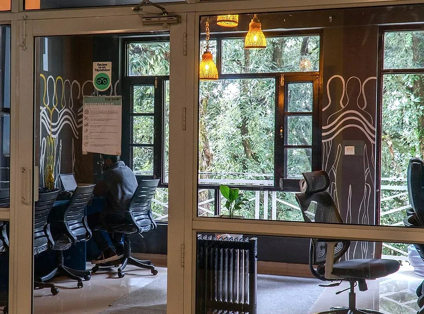 The VOID Dharamkot coworking space